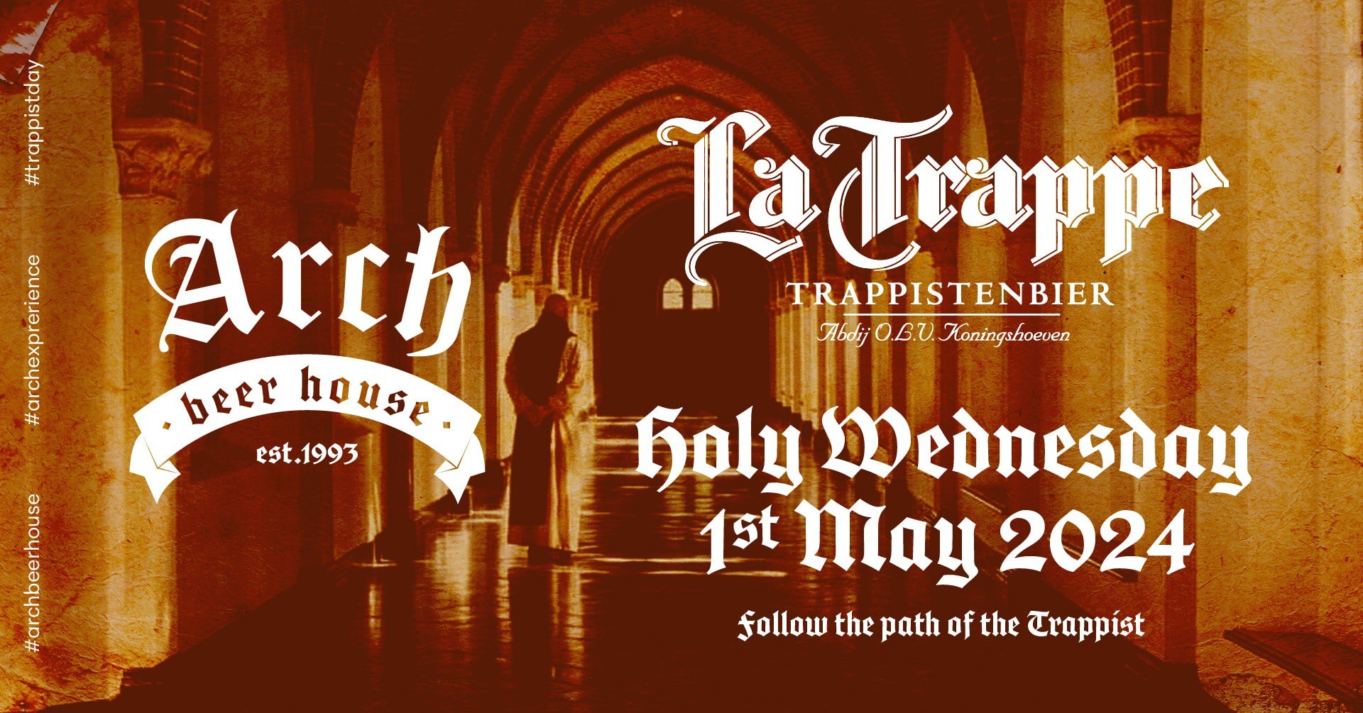 Holy Wednesday with La Trappe Trappist 2024 - Arch Beer House - 01/05/2024